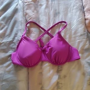 Xhilaration Bright purple Swim Top